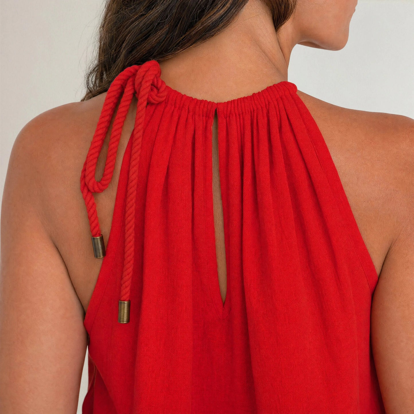 The Luma Rope Neck Top