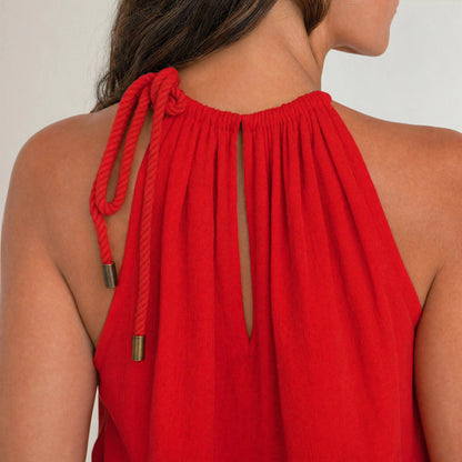 The Luma Rope Neck Top