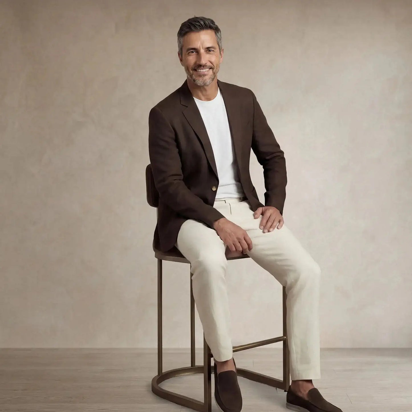 Linen Blend Blazer