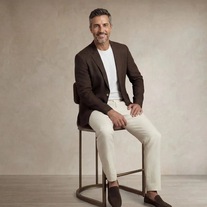 Linen Blend Blazer