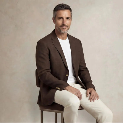 Linen Blend Blazer