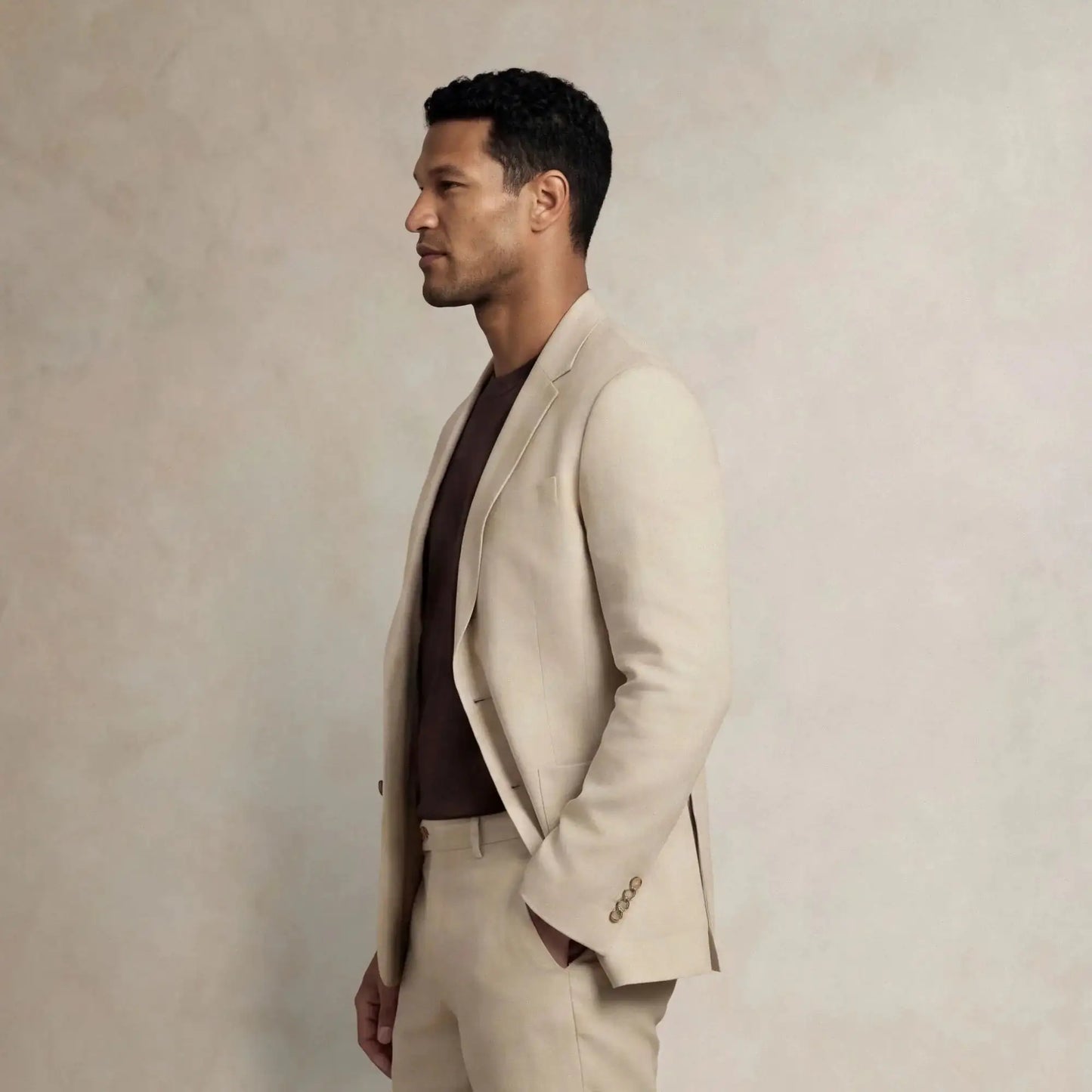 Linen Blend Blazer