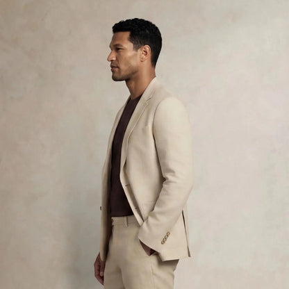 Linen Blend Blazer