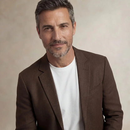 Linen Blend Blazer