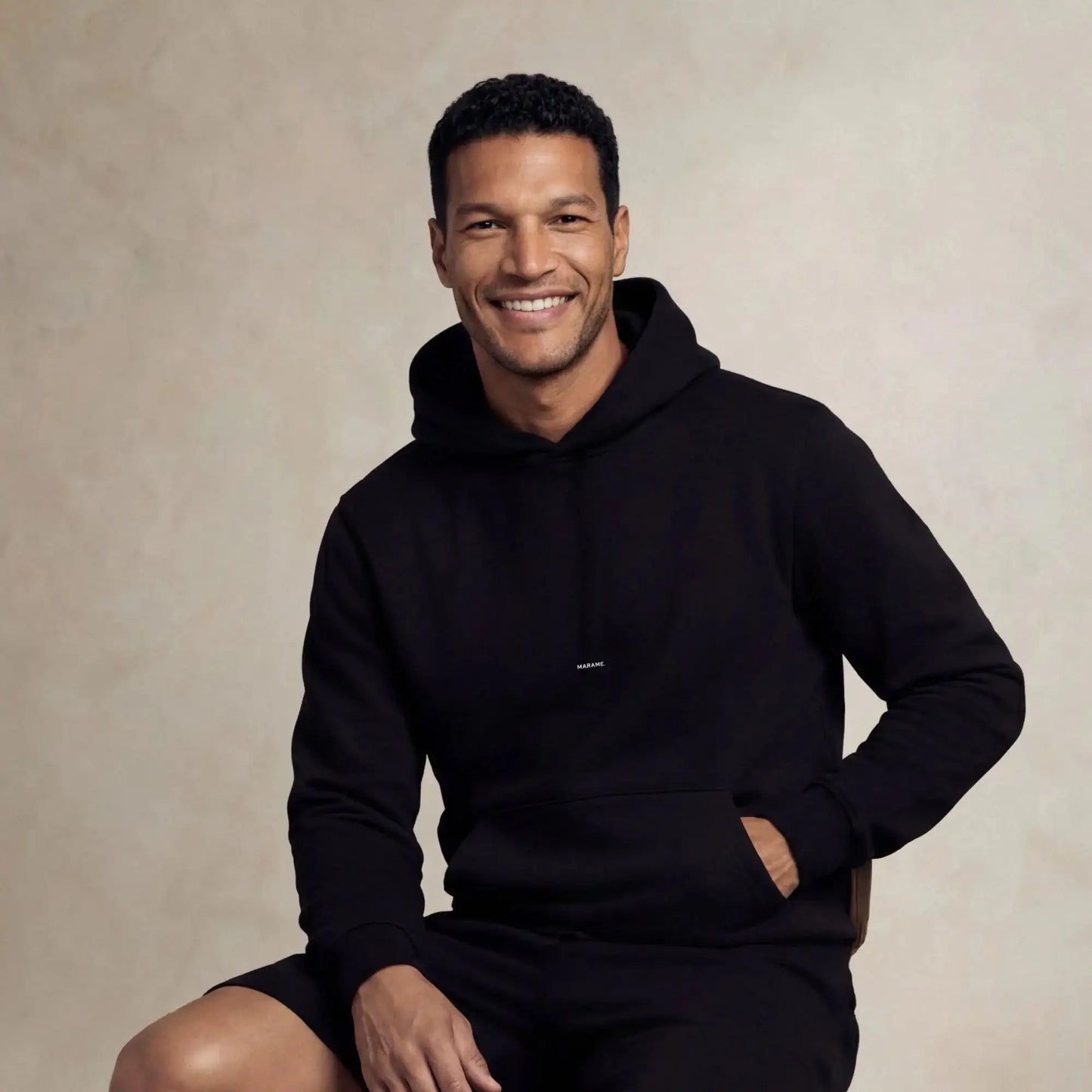 Cotton Fleece Logo Hoodie
