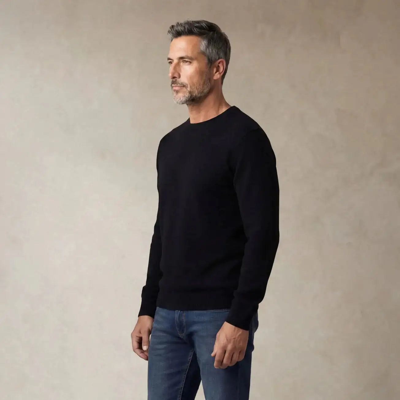 Italian Merino Wool Knit Jumper