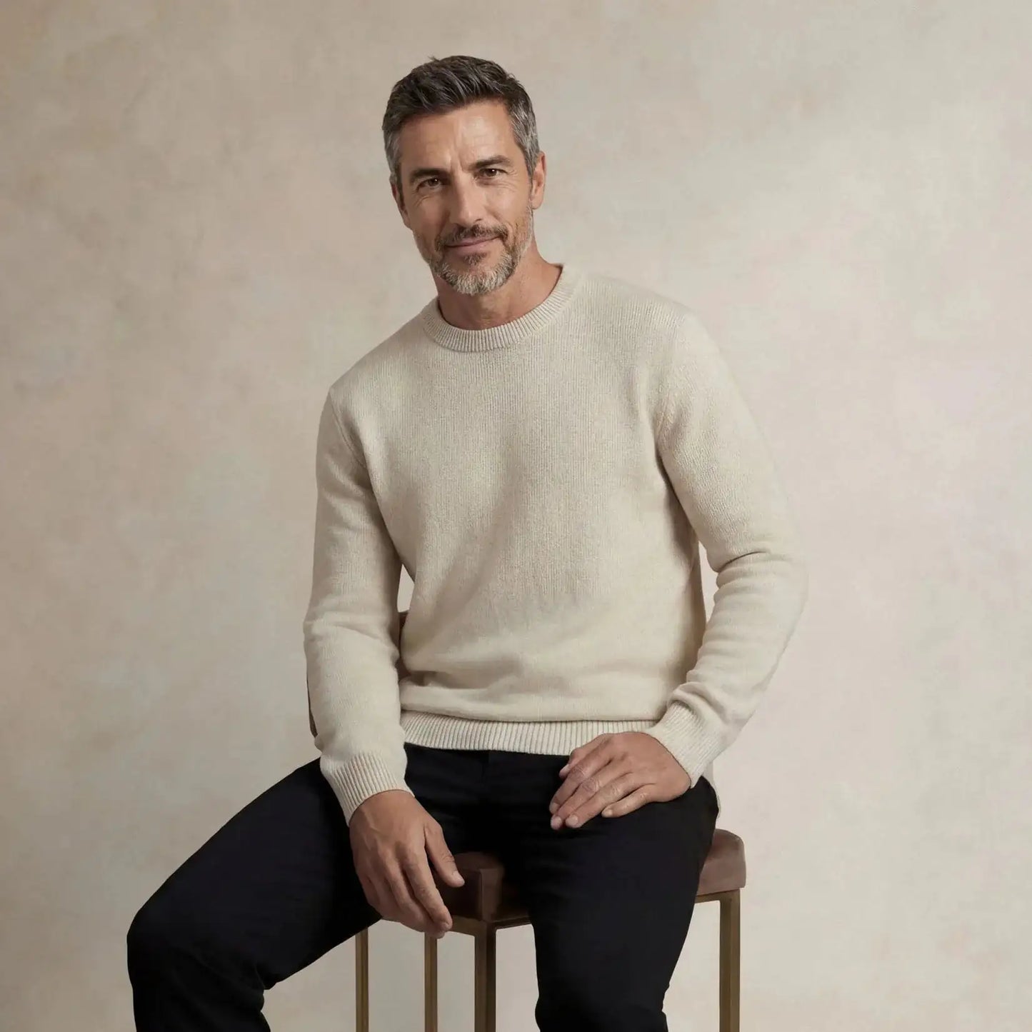 Italian Merino Wool Knit Jumper