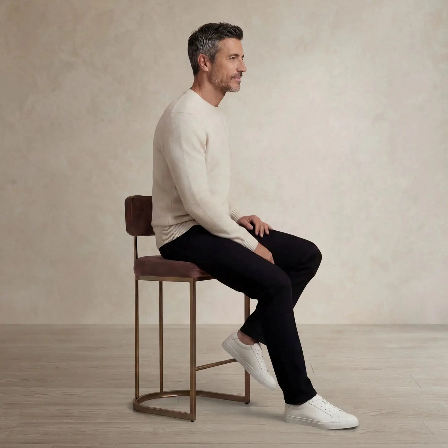 Italian Merino Wool Knit Jumper