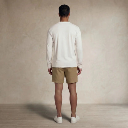 Lyocell Blend Long Sleeve T-Shirt