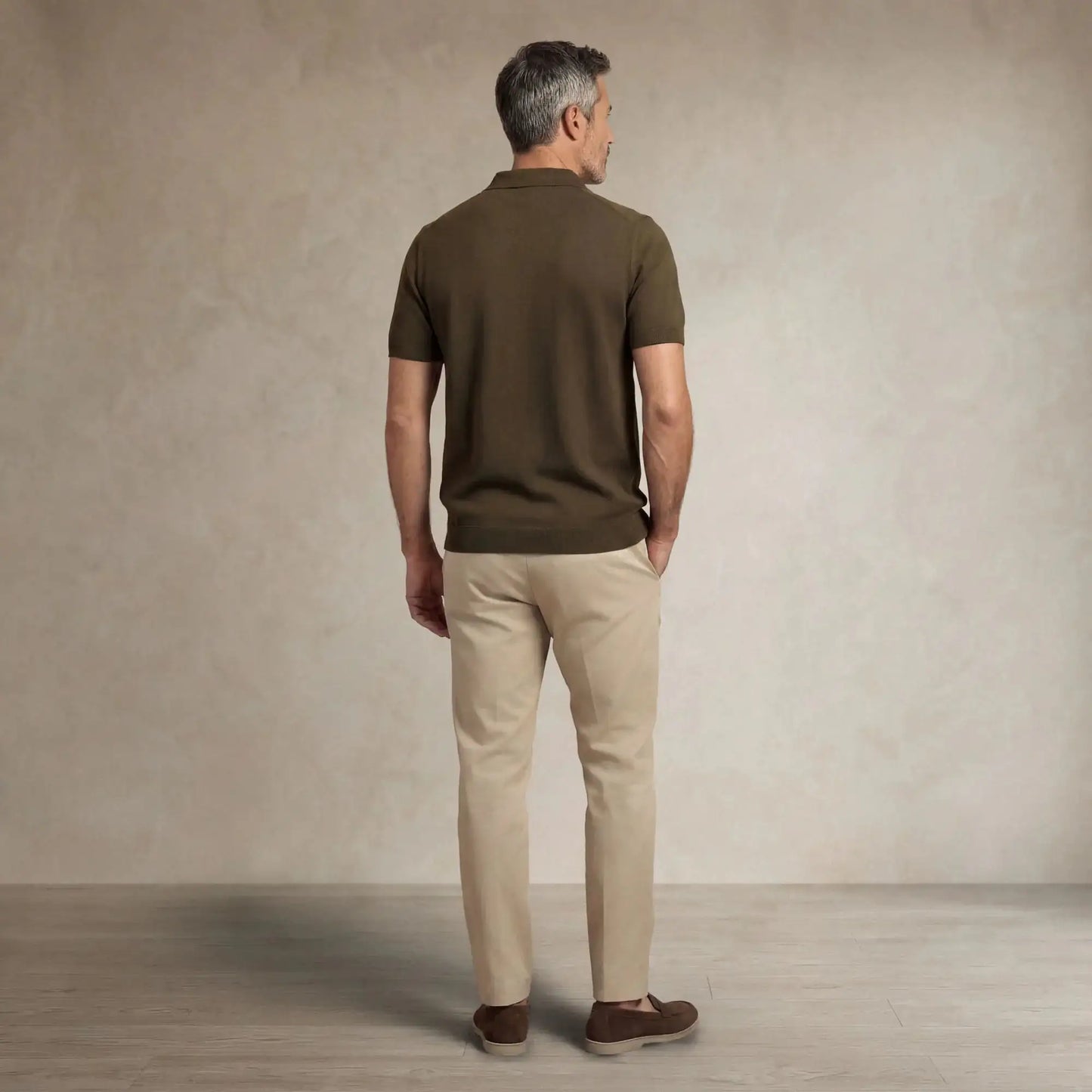 Italian Merino/Cotton Polo