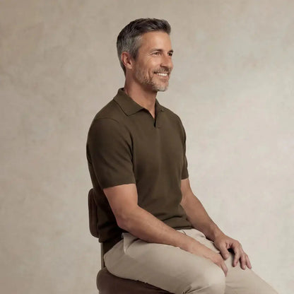 Italian Merino/Cotton Polo