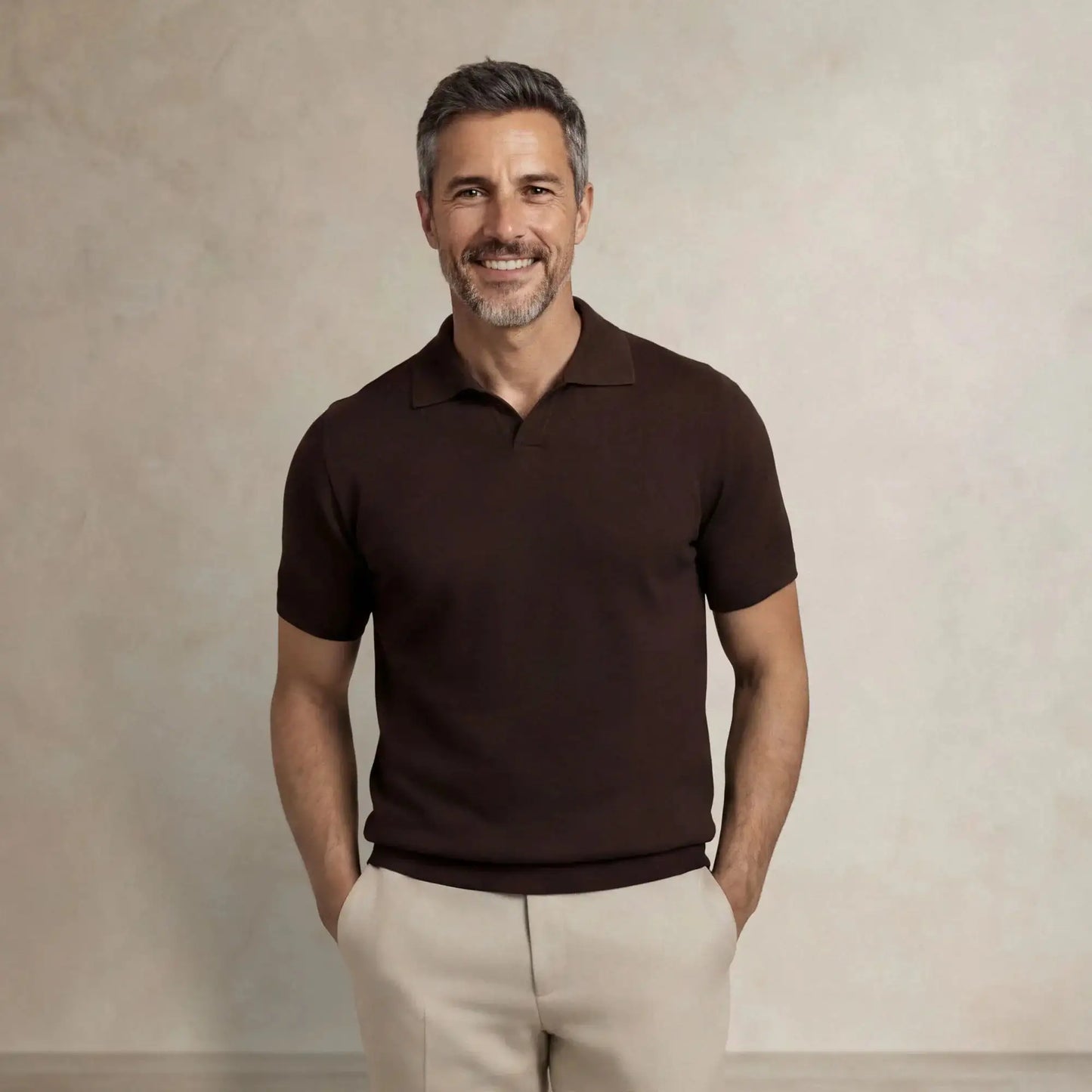 Italian Merino/Cotton Polo