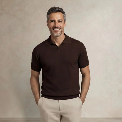 Italian Merino/Cotton Polo