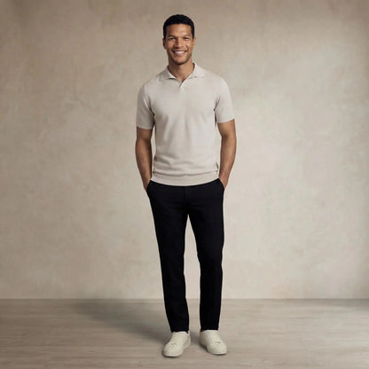 Italian Merino/Cotton Polo