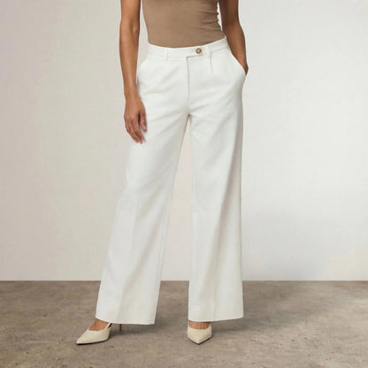 High-Waisted Smart Trouser