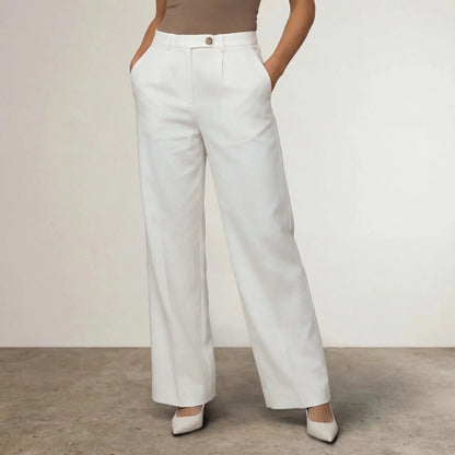 High-Waisted Smart Trouser