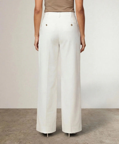 High-Waisted Smart Trouser