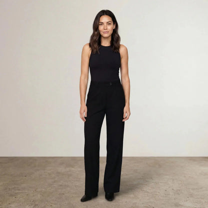High-Waisted Smart Trouser