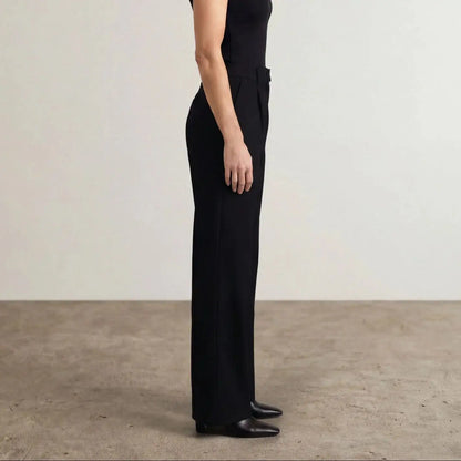 High-Waisted Smart Trouser