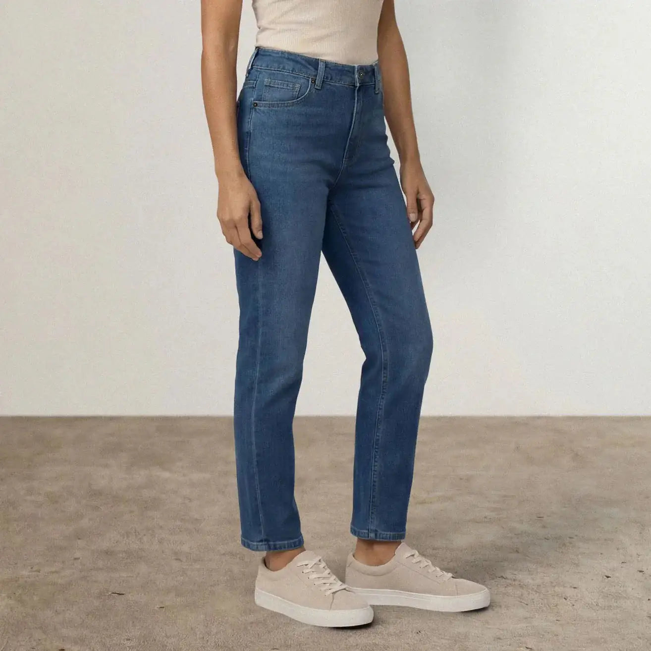 Straight Leg Jeans