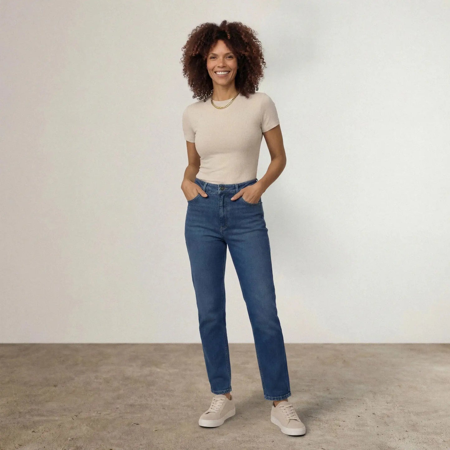 Straight Leg Jeans