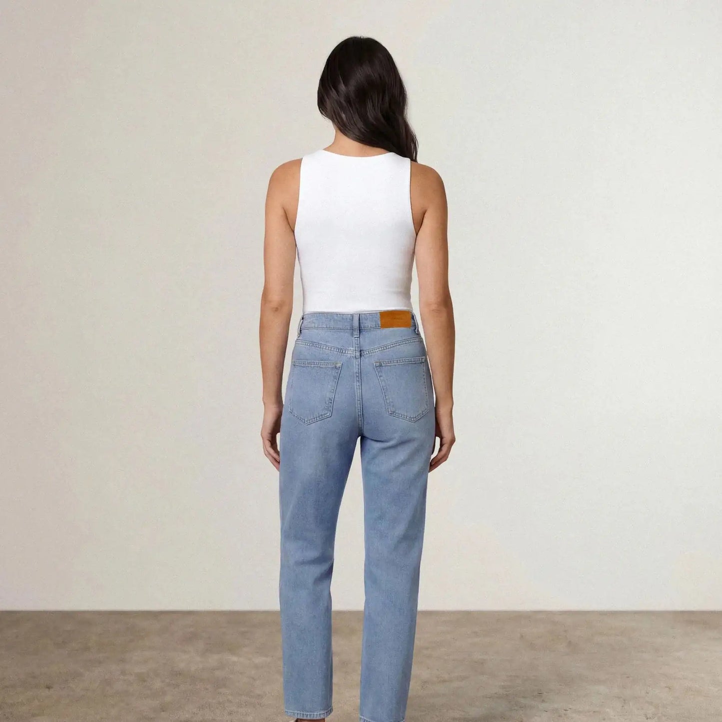 Straight Leg Jeans