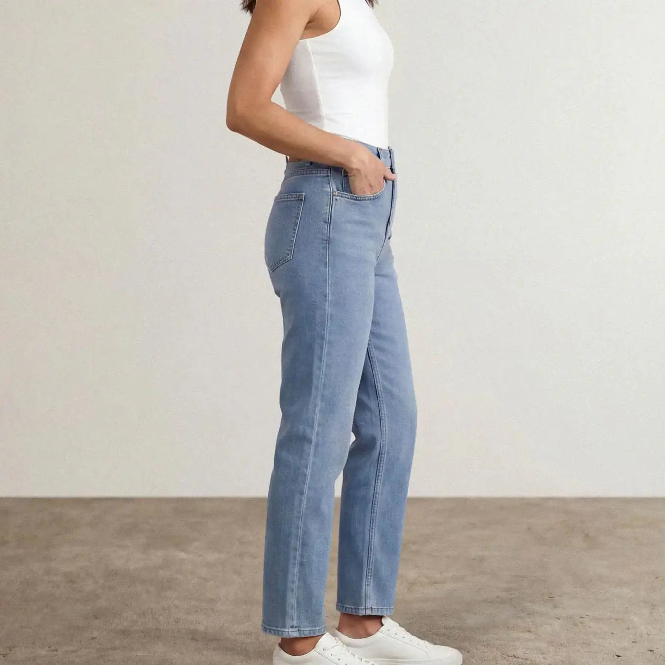 Straight Leg Jeans