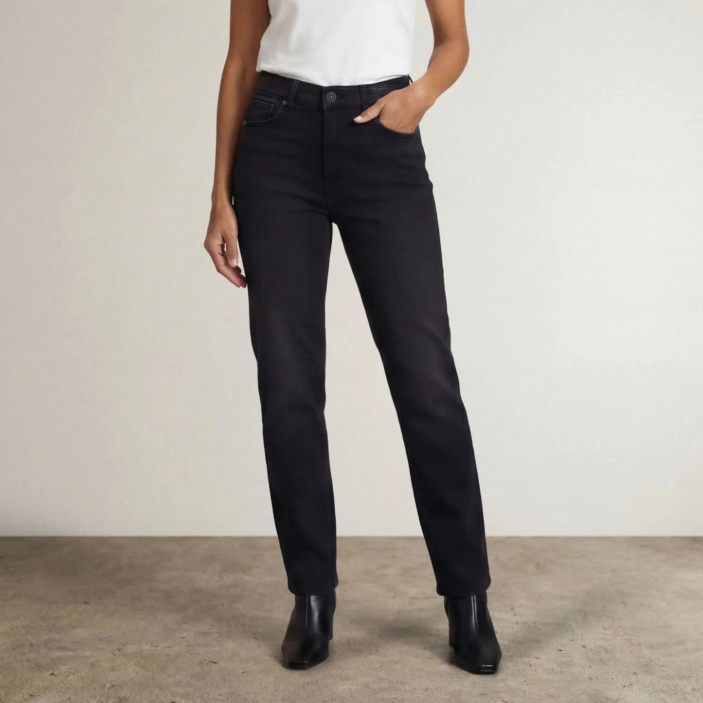 Straight Leg Jeans