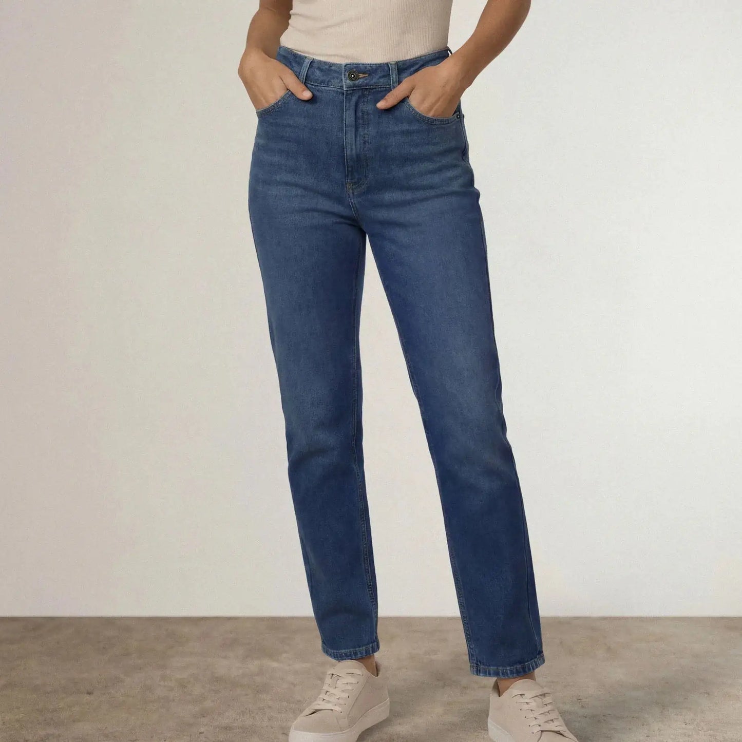 Straight Leg Jeans