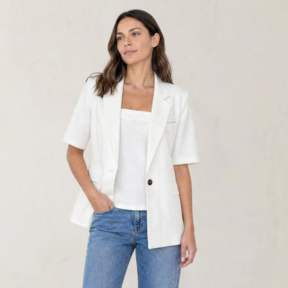 The Eden Shoulder Pad Blazer