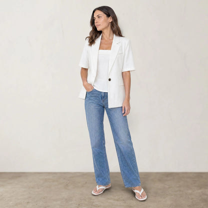 The Eden Shoulder Pad Blazer