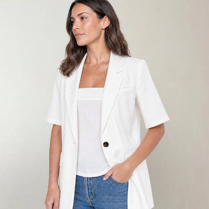 The Eden Shoulder Pad Blazer