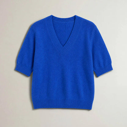 The Arla Cashmere Blend V-Neck