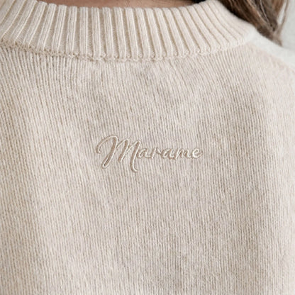 The Arla Cashmere Blend V-Neck