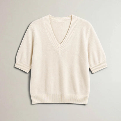 The Arla Cashmere Blend V-Neck