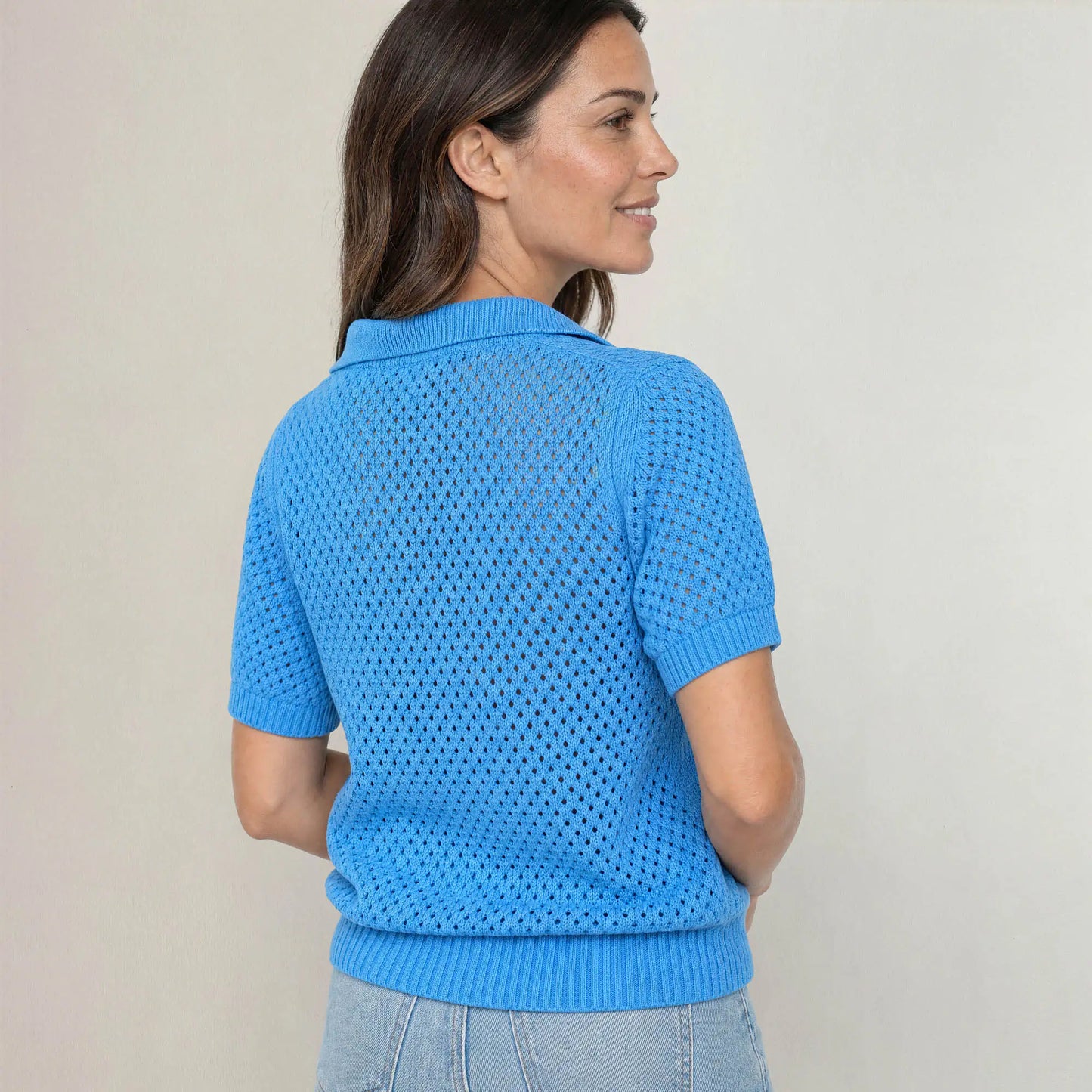 The Bria Knit Polo