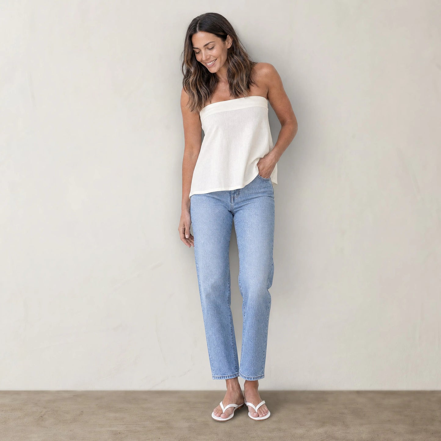 The Alora Bandeau Top