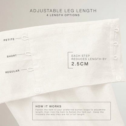 The Amara Linen Trouser