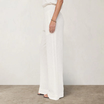 The Amara Linen Trouser