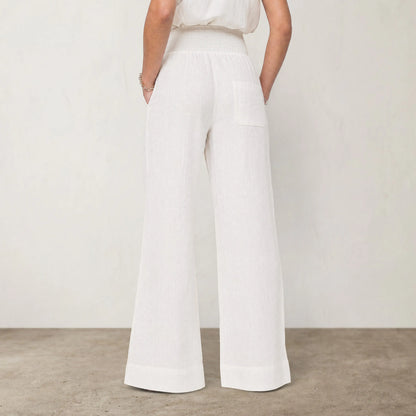 The Amara Linen Trouser