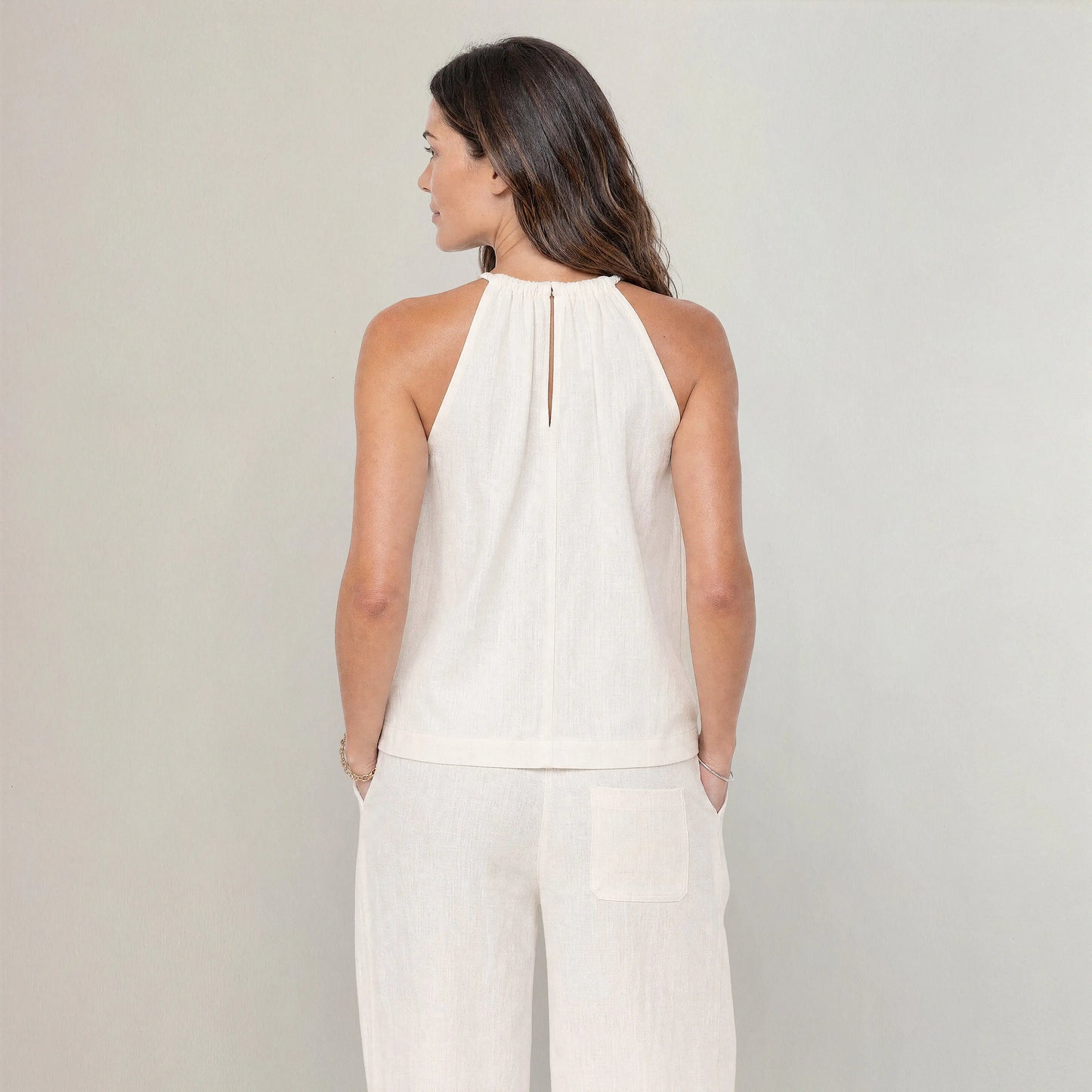 The Luma Rope Neck Top