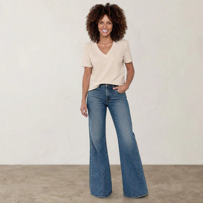 The Melange V-Neck T-Shirt