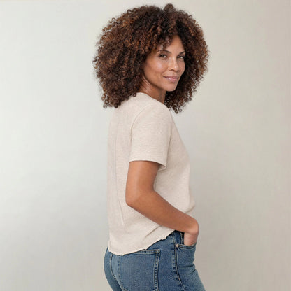 The Melange V-Neck T-Shirt