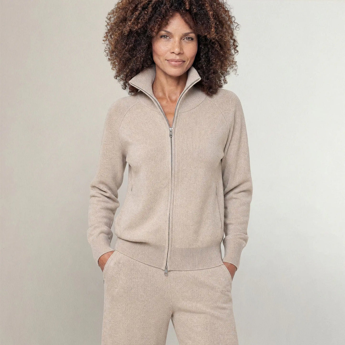 The Varo Knit Funnel Neck