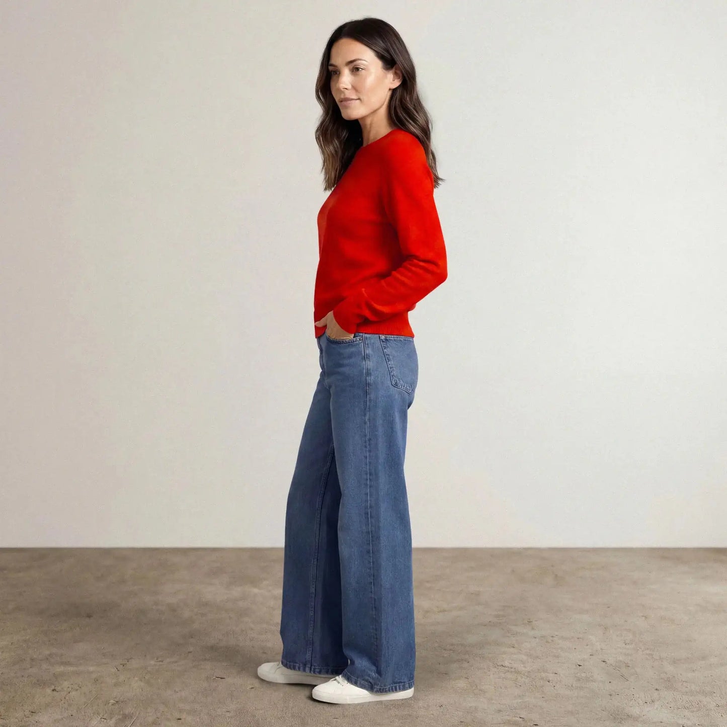 Italian Merino Wool Knit Jumper