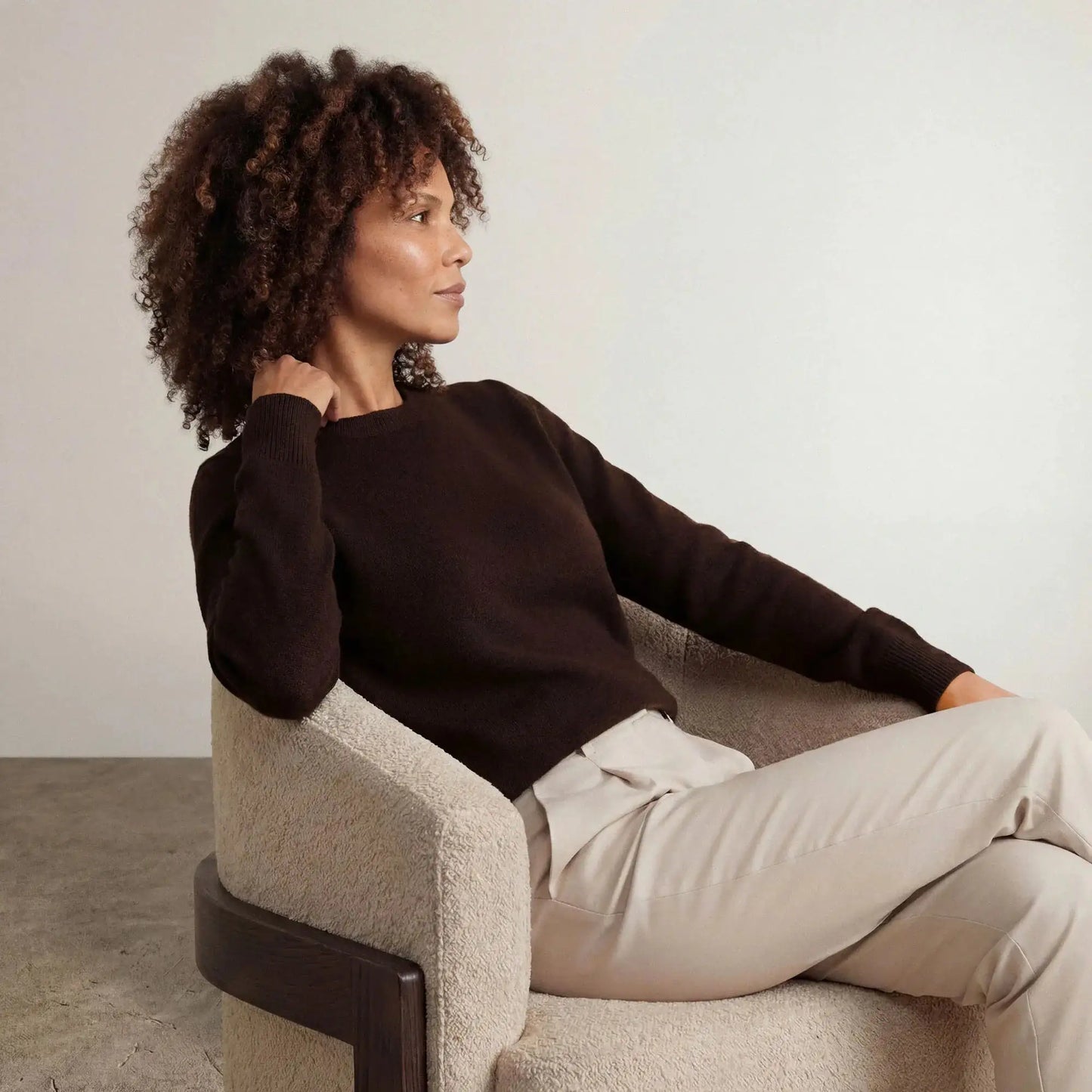 Italian Merino Wool Knit Jumper
