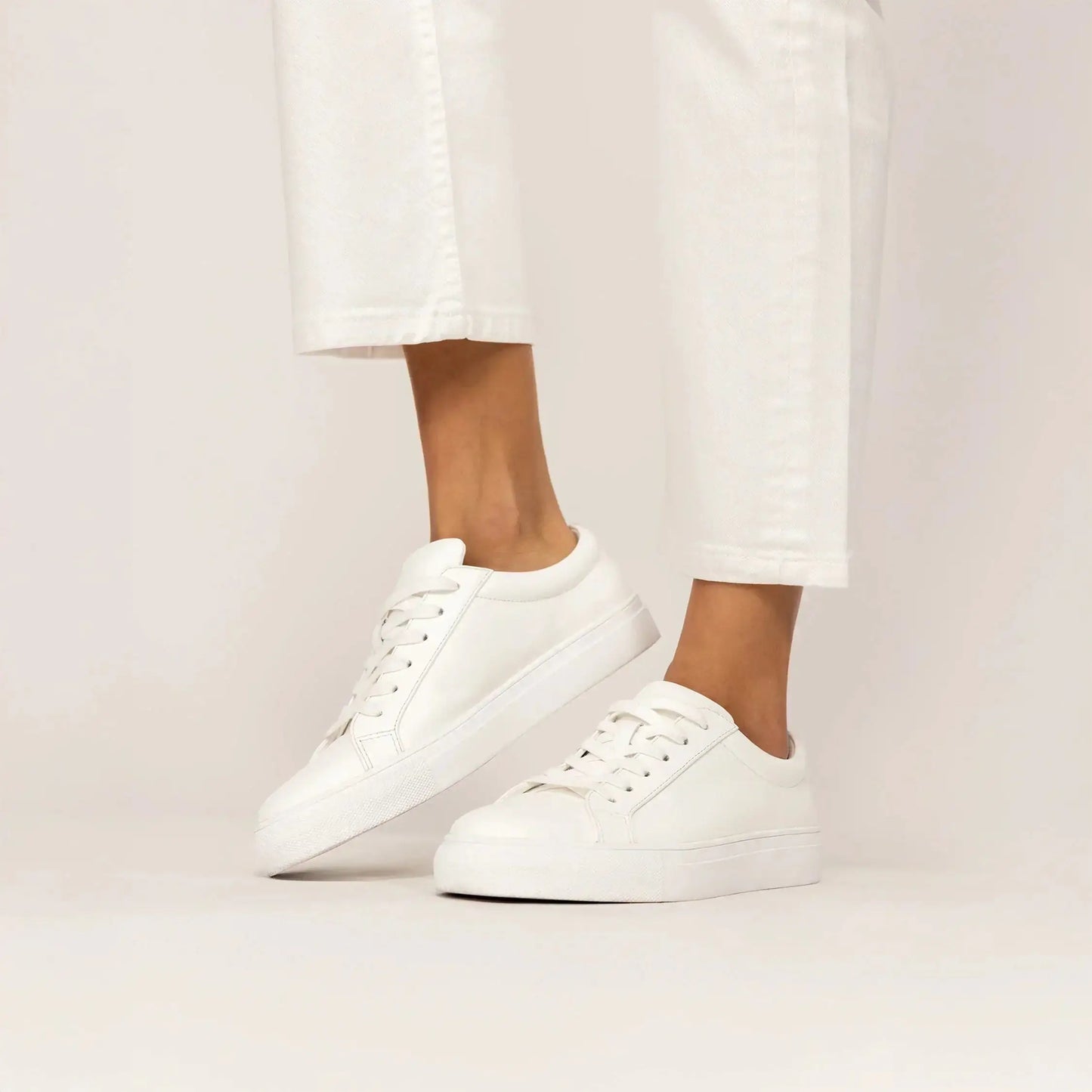 Smart Leather Trainers