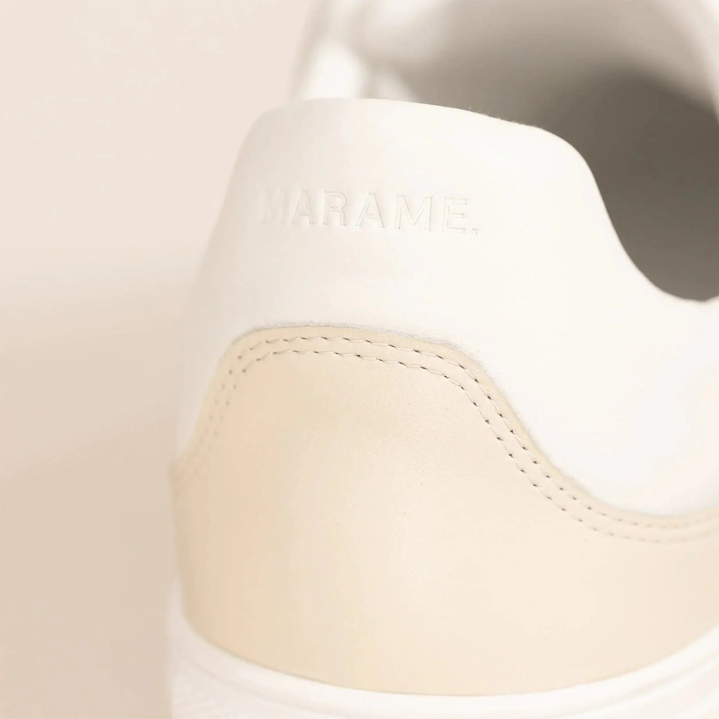 Leather Contrast Trainers