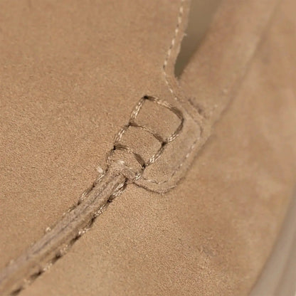 Suede Loafers