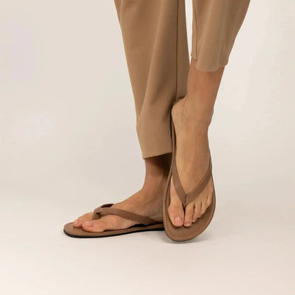 Leather Flip Flops